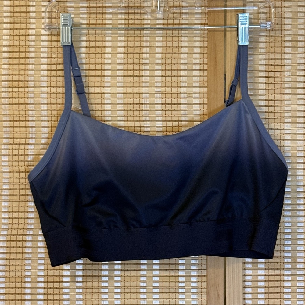 PINK Victoria's Secret Women L Bra Blue Ombre‎ Bralette Wireless Pullover Sports